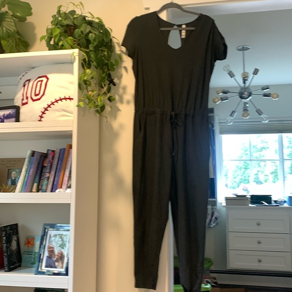 Charcoal Grey Jumpsuit - Picture 1 of 5